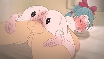 Piplup Gets Intimate With Bulma In A 2d Cartoon Porn Video