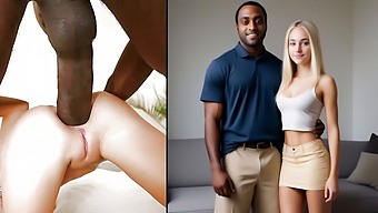 Istri Berpayudara Besar Mendapat Anal 3d Dari Pria Hitam